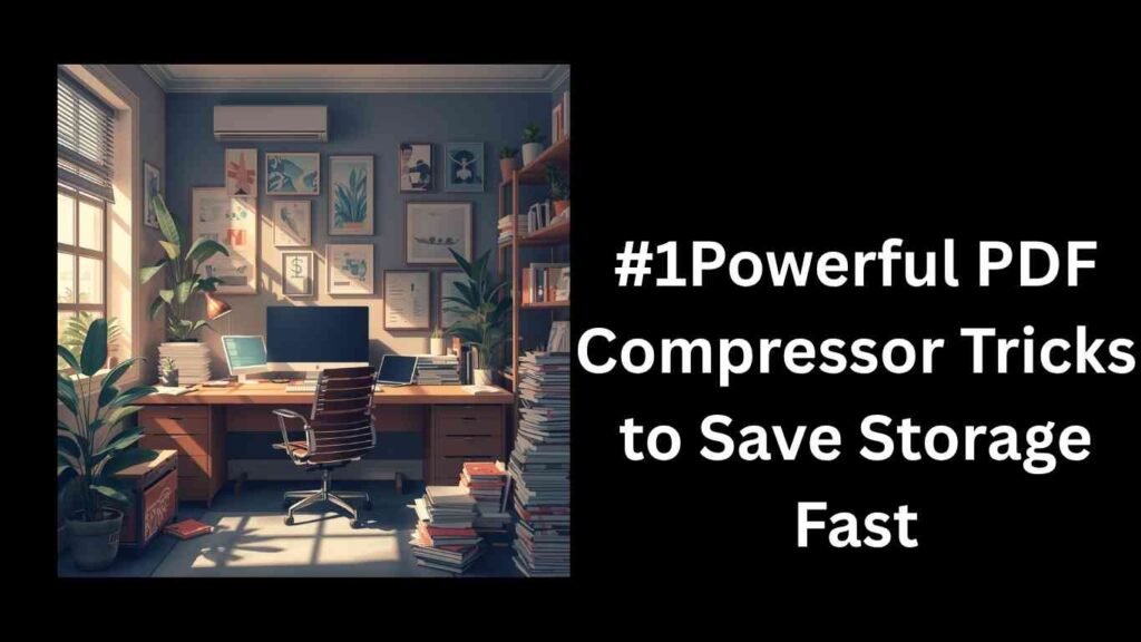 #1Powerful PDF Compressor Tricks to Save Storage Fast