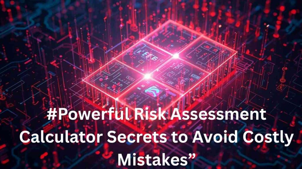 #Powerful Risk Assessment Calculator Secrets to Avoid Costly Mistakes”