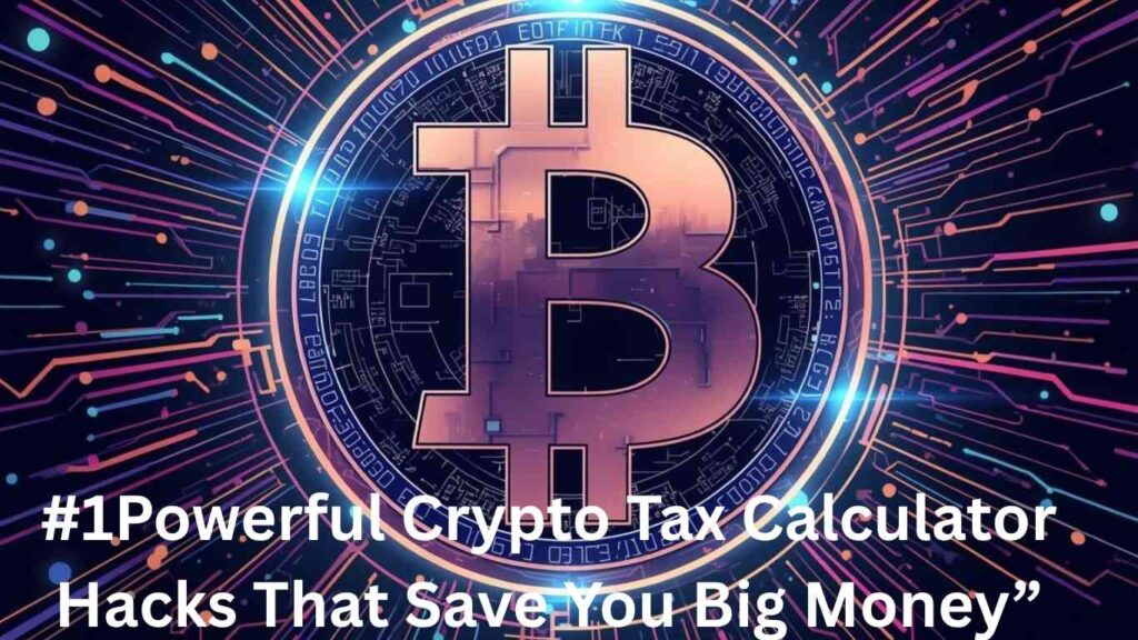 #1Powerful Crypto Tax Calculator Hacks That Save You Big Money”