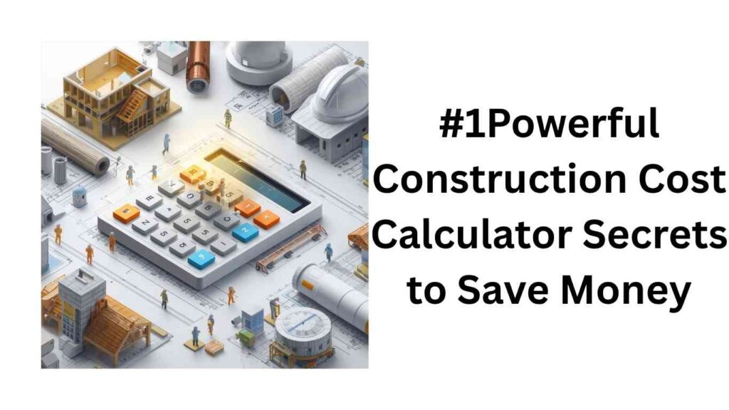 #1Powerful Construction Cost Calculator Secrets to Save Money