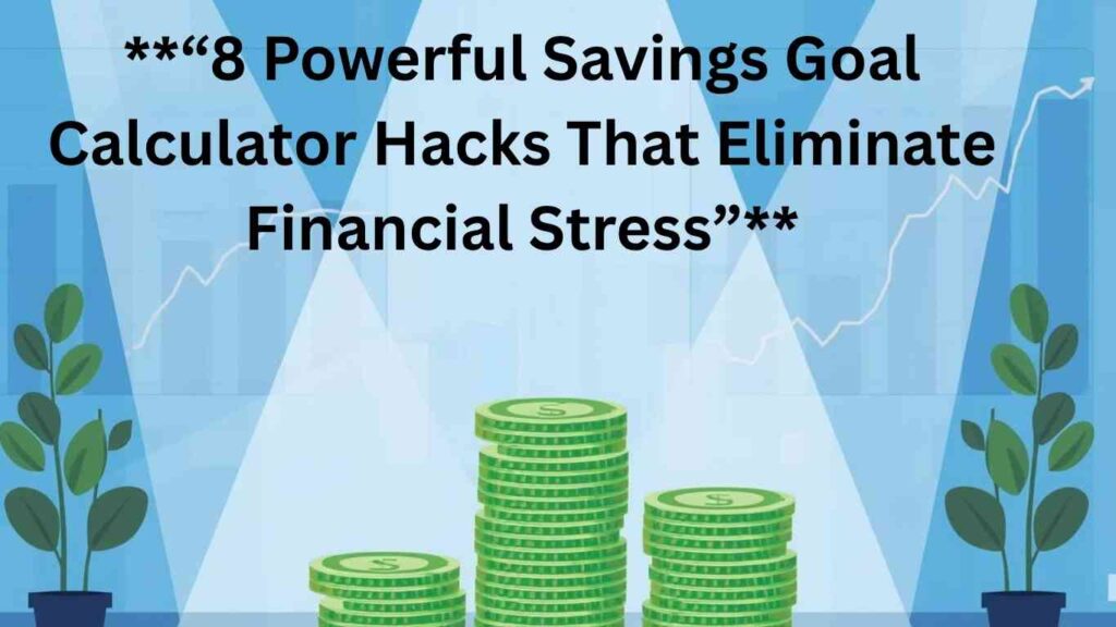 **“8 Powerful Savings Goal Calculator Hacks That Eliminate Financial Stress”**