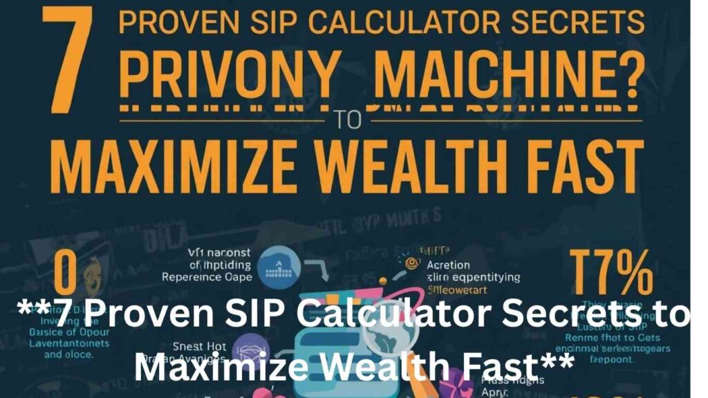**7 Proven SIP Calculator Secrets to Maximize Wealth Fast**
