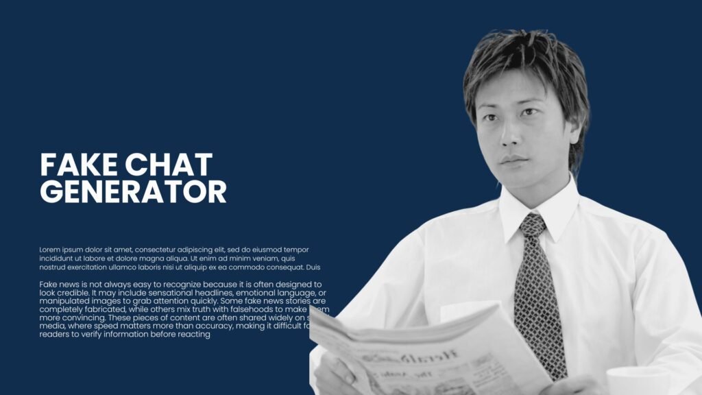Fake Chat Generator