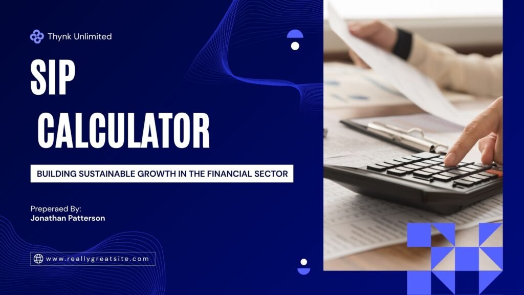 SIP Calculator